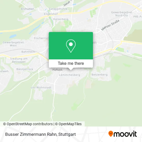 Карта Busser Zimmermann Rahn