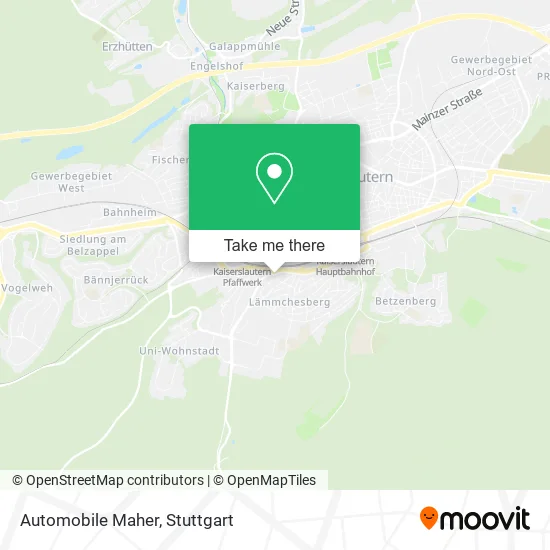 Карта Automobile Maher