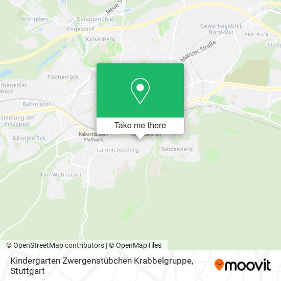 Kindergarten Zwergenstübchen Krabbelgruppe map