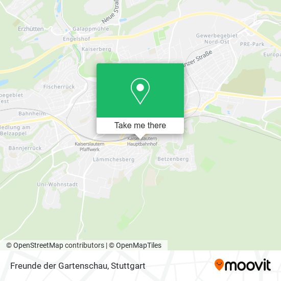 Freunde der Gartenschau map