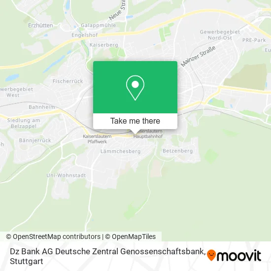 Карта Dz Bank AG Deutsche Zentral Genossenschaftsbank