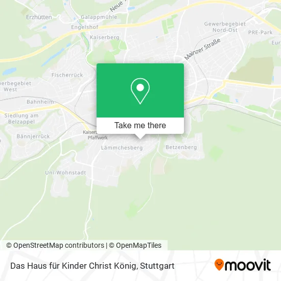 Карта Das Haus für Kinder Christ König
