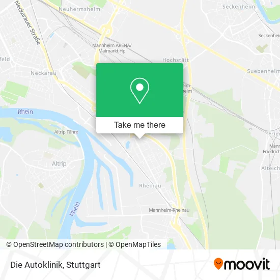 Карта Die Autoklinik