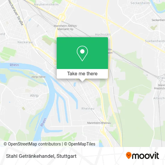 Карта Stahl Getränkehandel