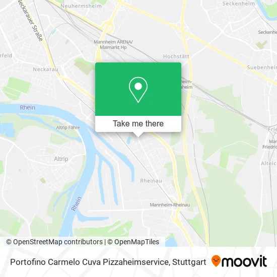 Карта Portofino Carmelo Cuva Pizzaheimservice