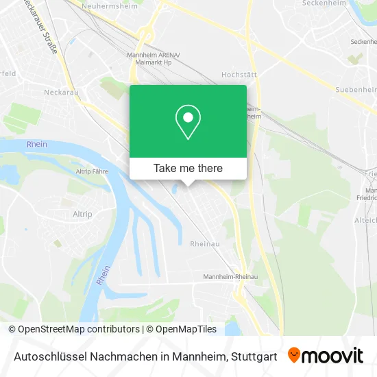 Карта Autoschlüssel Nachmachen in Mannheim