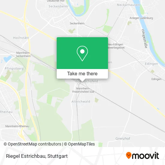 Карта Riegel Estrichbau
