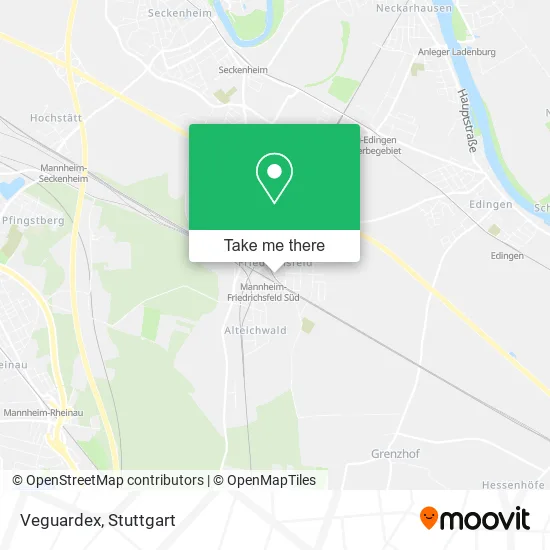 Карта Veguardex