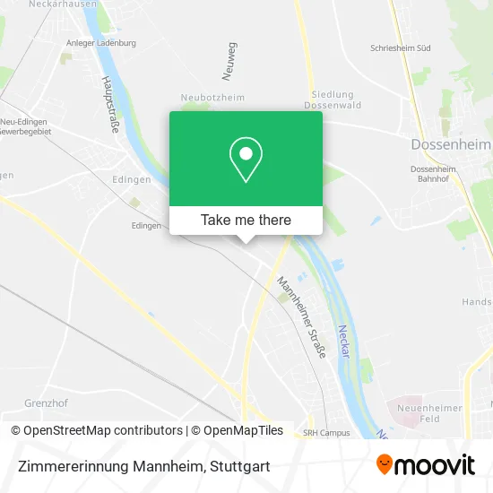 Карта Zimmererinnung Mannheim