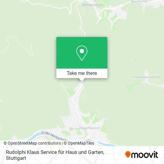 Карта Rudolphi Klaus Service für Haus und Garten
