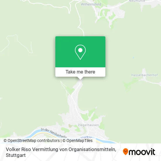 Карта Volker Riso Vermittlung von Organisationsmitteln