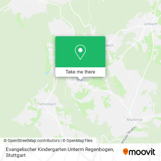 Карта Evangelischer Kindergarten Unterm Regenbogen