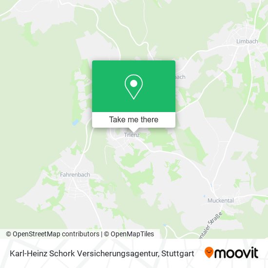 Karl-Heinz Schork Versicherungsagentur map
