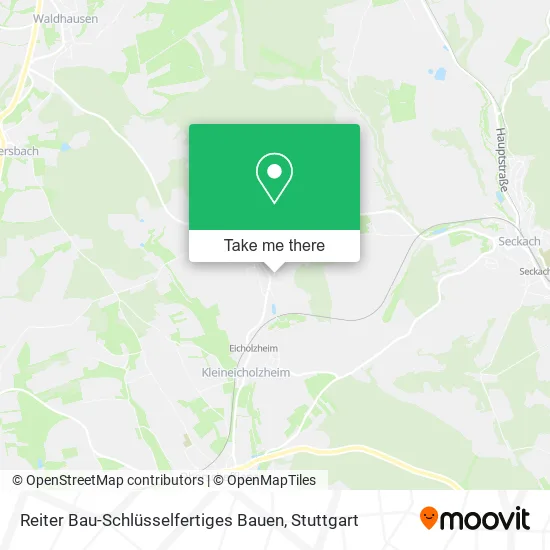 Reiter Bau-Schlüsselfertiges Bauen map