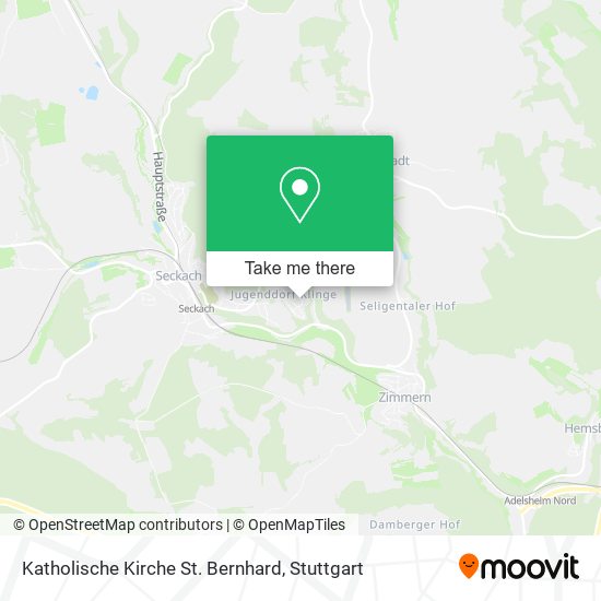 Katholische Kirche St. Bernhard map