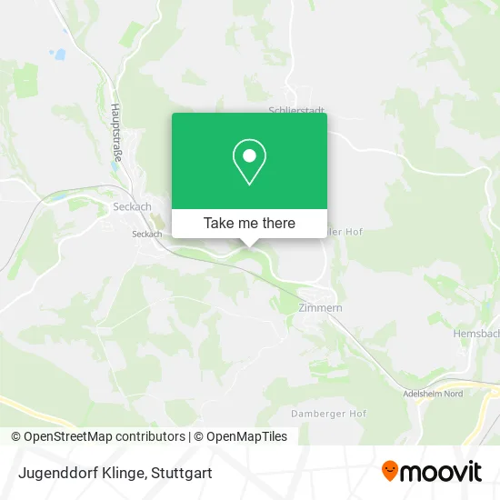 Карта Jugenddorf Klinge