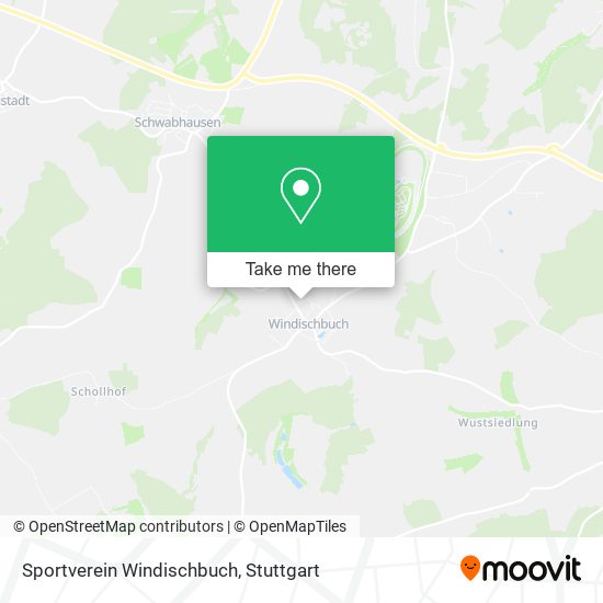 Sportverein Windischbuch map