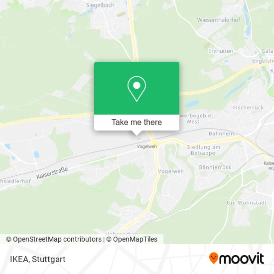 IKEA map