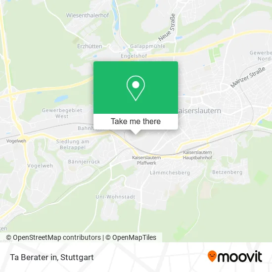 Карта Ta Berater in