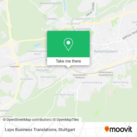 Lsps Business Translations map