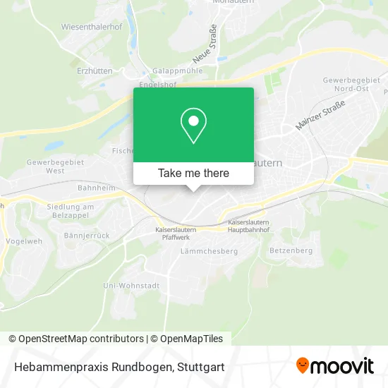 Карта Hebammenpraxis Rundbogen