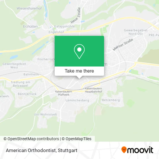 Карта American Orthodontist