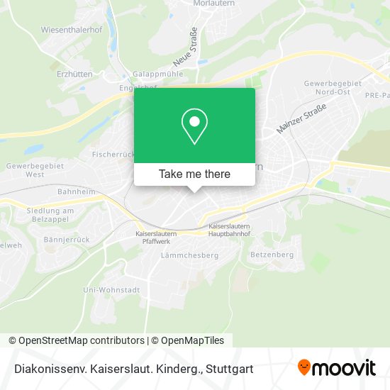 Diakonissenv. Kaiserslaut. Kinderg. map