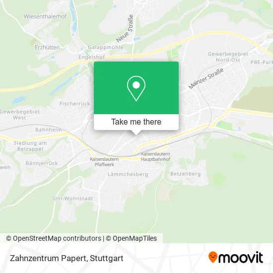 Карта Zahnzentrum Papert