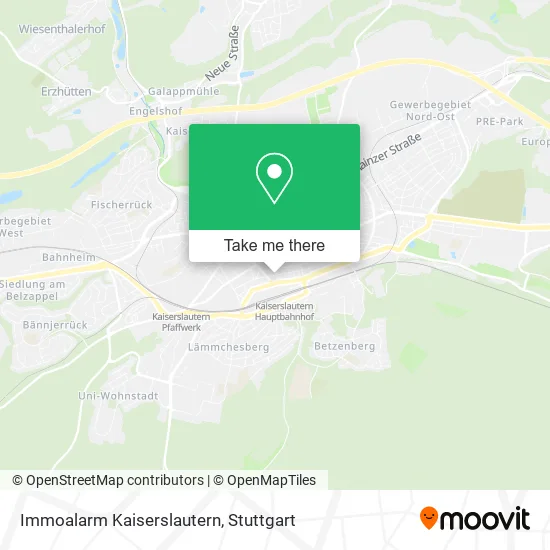 Карта Immoalarm Kaiserslautern