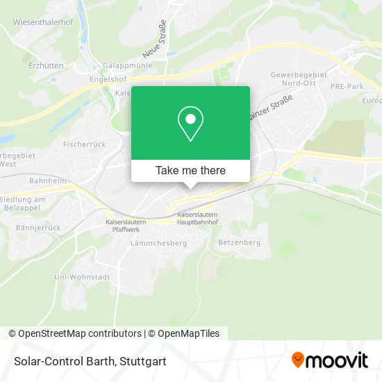 Карта Solar-Control Barth
