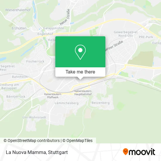 Карта La Nuova Mamma