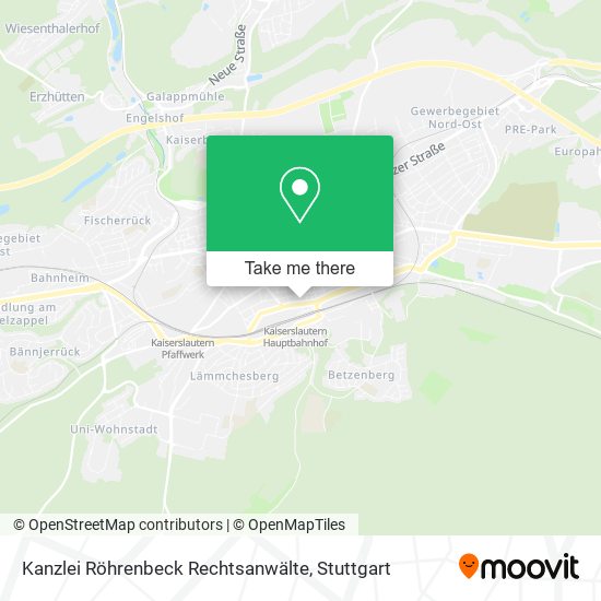 Kanzlei Röhrenbeck Rechtsanwälte map