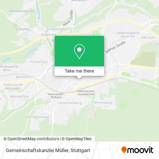 Карта Gemeinschaftskanzlei Müller