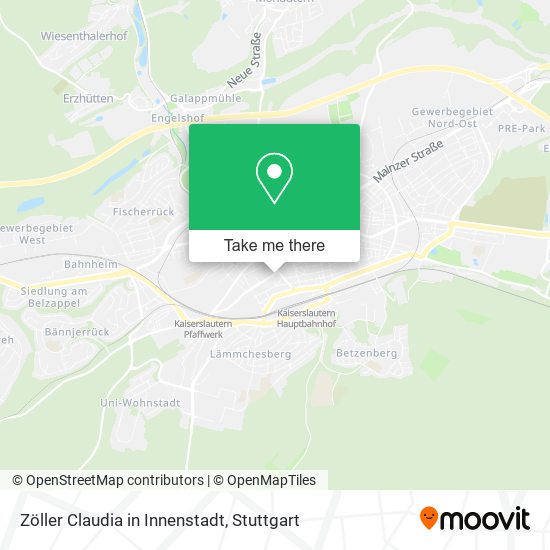 Карта Zöller Claudia in Innenstadt