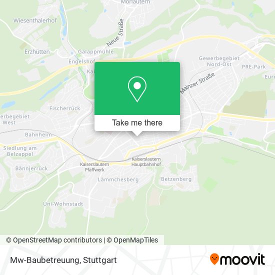 Mw-Baubetreuung map