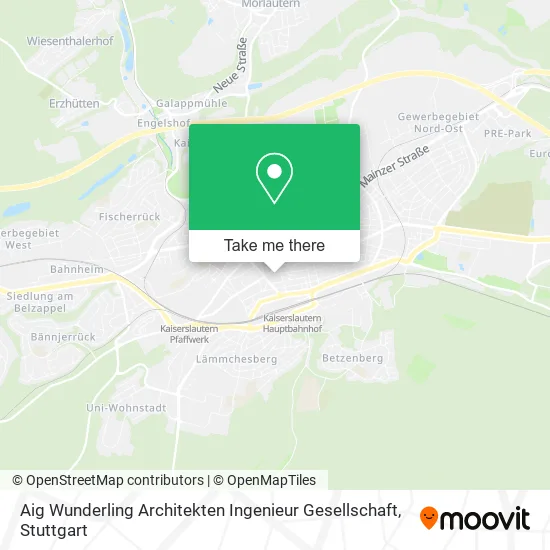 Карта Aig Wunderling Architekten Ingenieur Gesellschaft