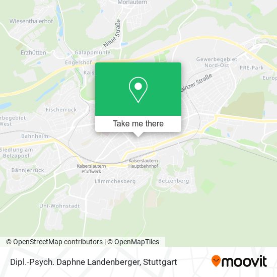 Dipl.-Psych. Daphne Landenberger map
