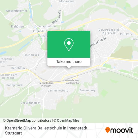 Kramaric Olivera Ballettschule in Innenstadt map