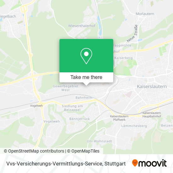 Карта Vvs-Versicherungs-Vermittlungs-Service