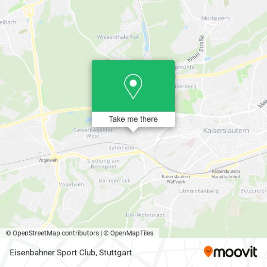 Карта Eisenbahner Sport Club