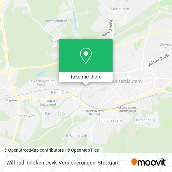 Wilfried Telöken Devk-Versicherungen map