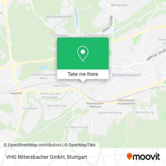 VHG Rittersbacher GmbH map