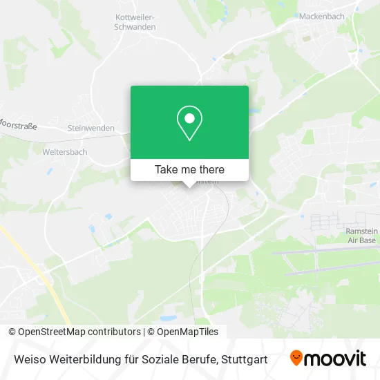 Карта Weiso Weiterbildung für Soziale Berufe