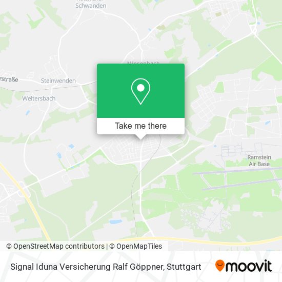 Signal Iduna Versicherung Ralf Göppner map