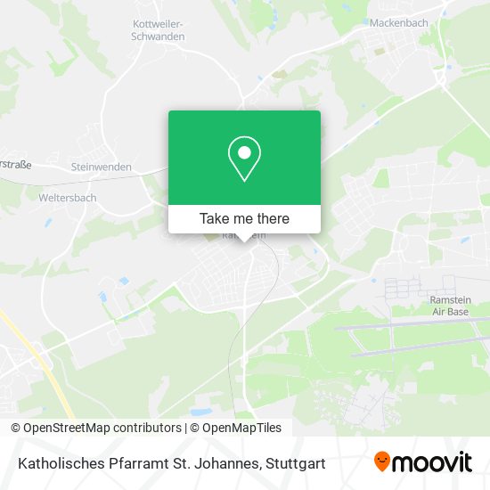Карта Katholisches Pfarramt St. Johannes