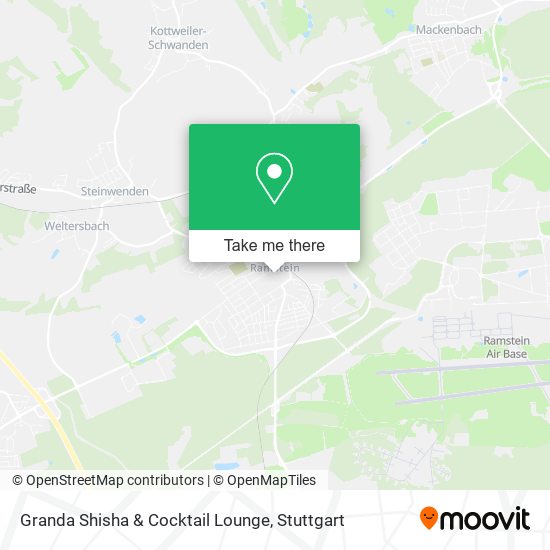 Карта Granda Shisha & Cocktail Lounge