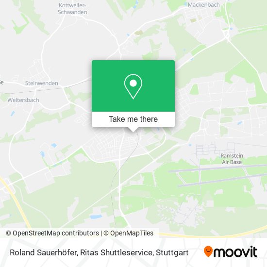 Roland Sauerhöfer, Ritas Shuttleservice map
