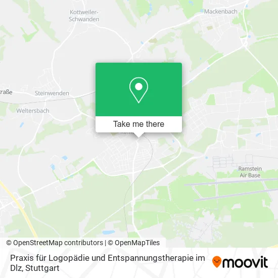 Карта Praxis für Logopädie und Entspannungstherapie im Dlz