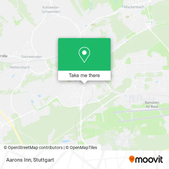 Aarons Inn map