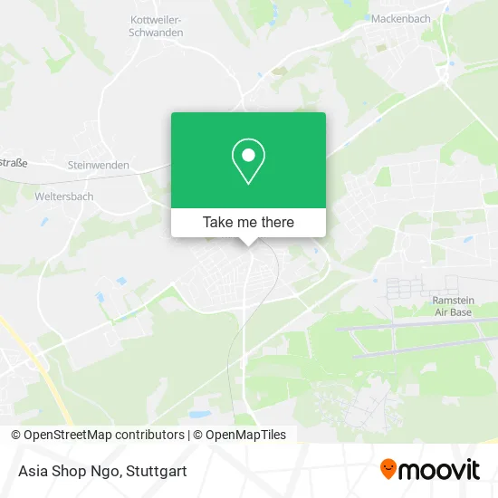 Asia Shop Ngo map